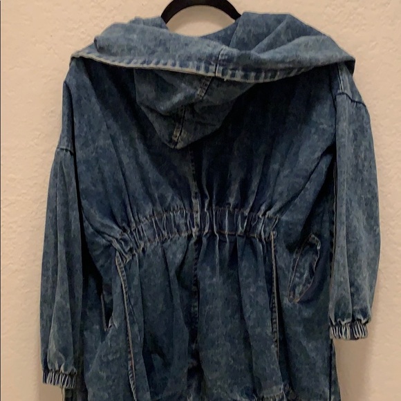 Denim Jacket with hood - Picture 2 of 2